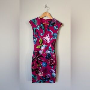 Ted Baker Pink Floral Mini Dress